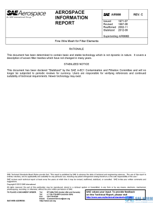 SAE AIR 888 Series PDF