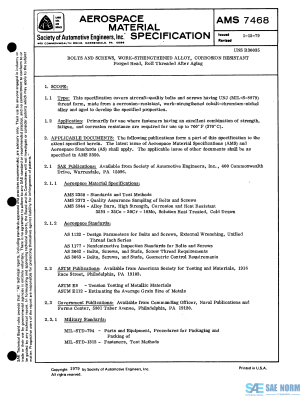 SAE AMS 7468 Series PDF