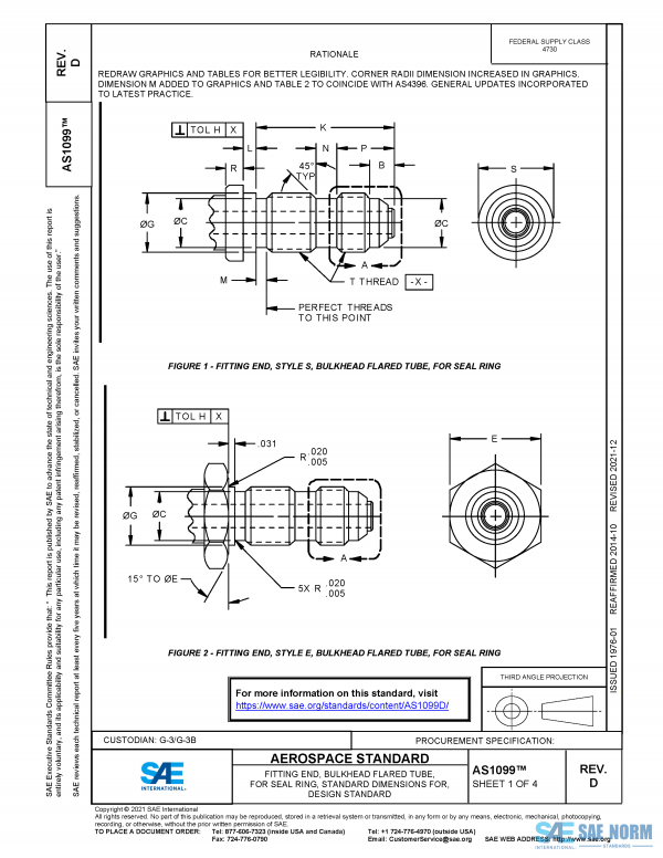 SAE AS 1099 Series PDF