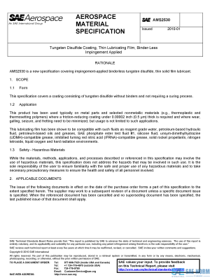 SAE AMS 2530 Series PDF