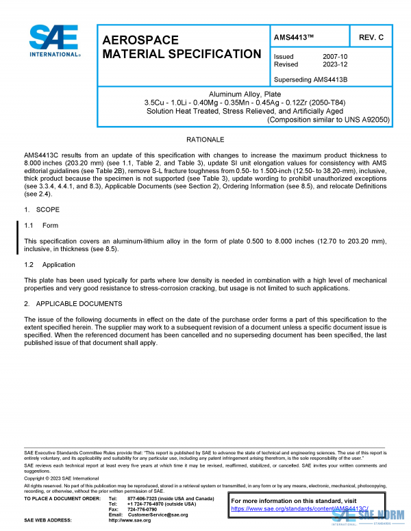SAE AMS 4413 Series PDF