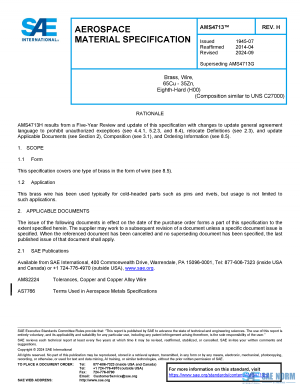 SAE AMS 4713 Series PDF