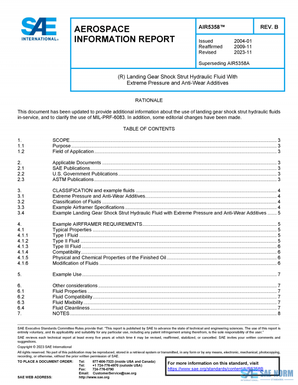 SAE AIR 5358 Series PDF