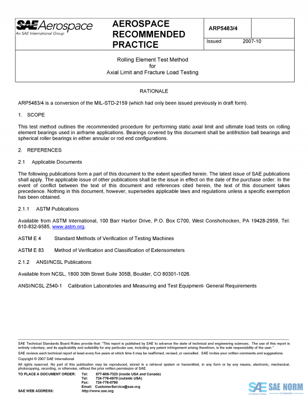 SAE ARP 5483/4 Series PDF