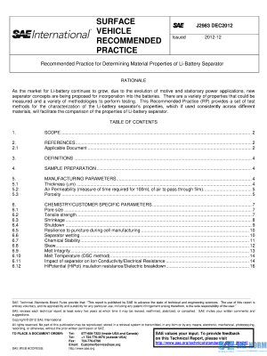 SAE J 2983 Series PDF