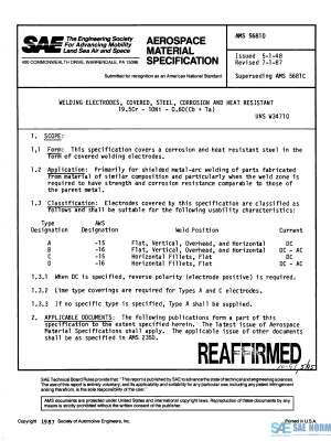 SAE AMS 5681 Series PDF