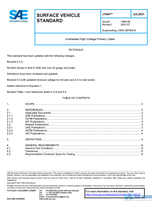 SAE J 1654 Series PDF