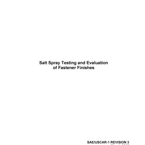 SAE USCAR 1 Series PDF