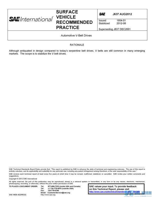 SAE J 637 Series PDF