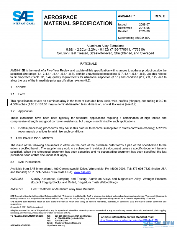 SAE AMS 4415 Series PDF