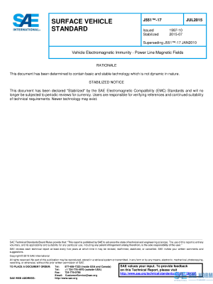SAE J 551/17 Series PDF