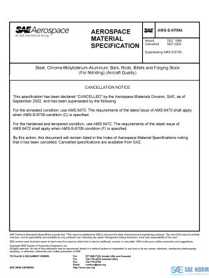 SAE AMSS 6709 Series PDF