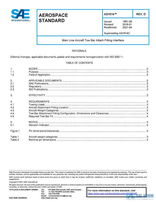 SAE AS 1614 Series PDF