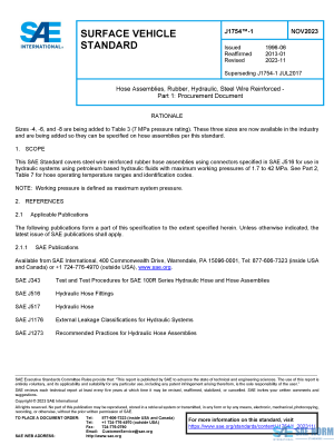 SAE J 1754/1 Series PDF