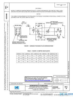 SAE AS 25486 Series PDF