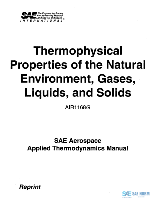 SAE AIR 1168/9 Series PDF