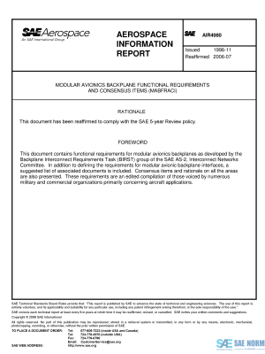 SAE AIR 4980 Series PDF