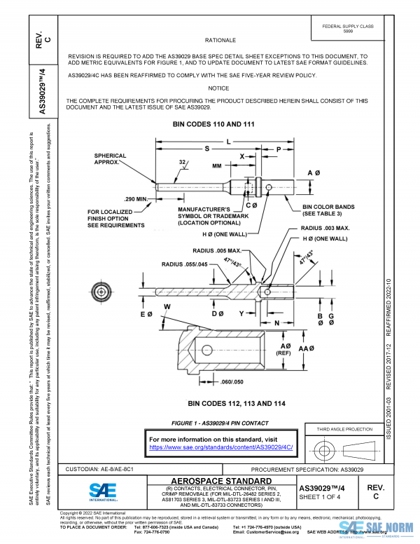 SAE AS 39029/4 Series PDF