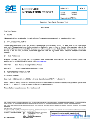 SAE AIR 6130 Series PDF