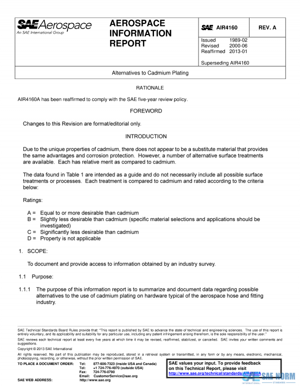SAE AIR 4160 Series PDF