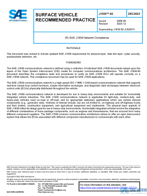 SAE J 1939/82 Series PDF