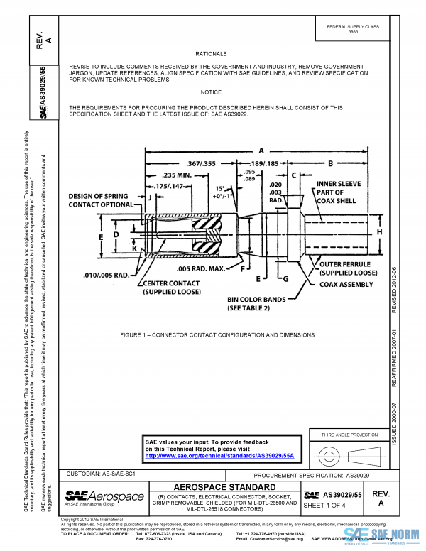 SAE AS 39029/55 Series PDF