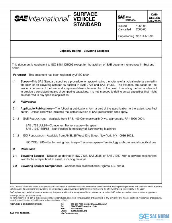 SAE J 957 Series PDF