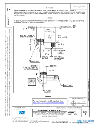 SAE AS 5929 Series PDF