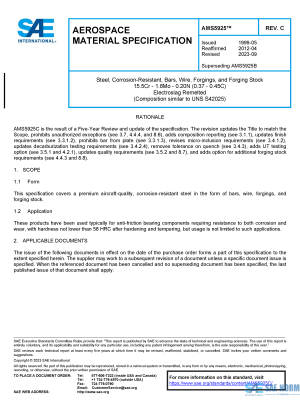 SAE AMS 5925 Series PDF