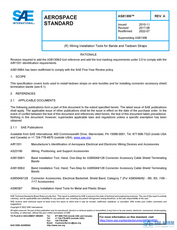 SAE AS 81306 Series PDF