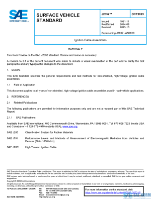SAE J 2032 Series PDF