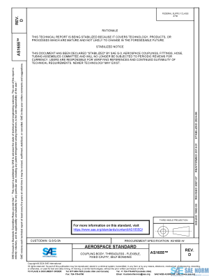 SAE AS 1655 Series PDF
