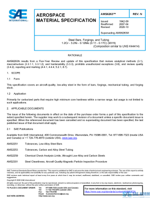 SAE AMS 6263 Series PDF