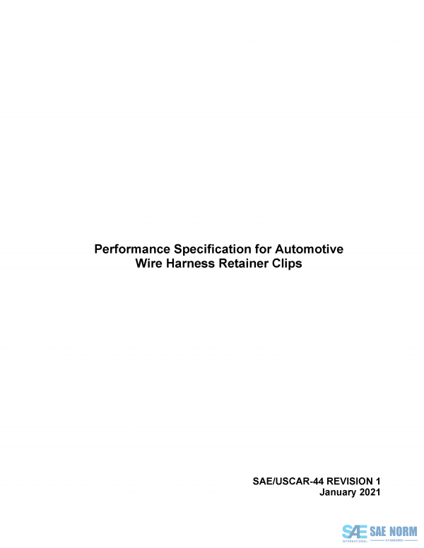 SAE USCAR 44 Series PDF