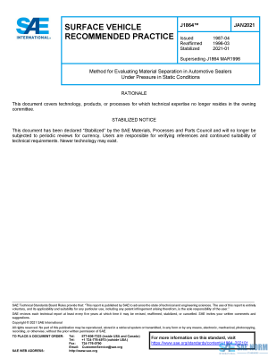 SAE J 1864 Series PDF