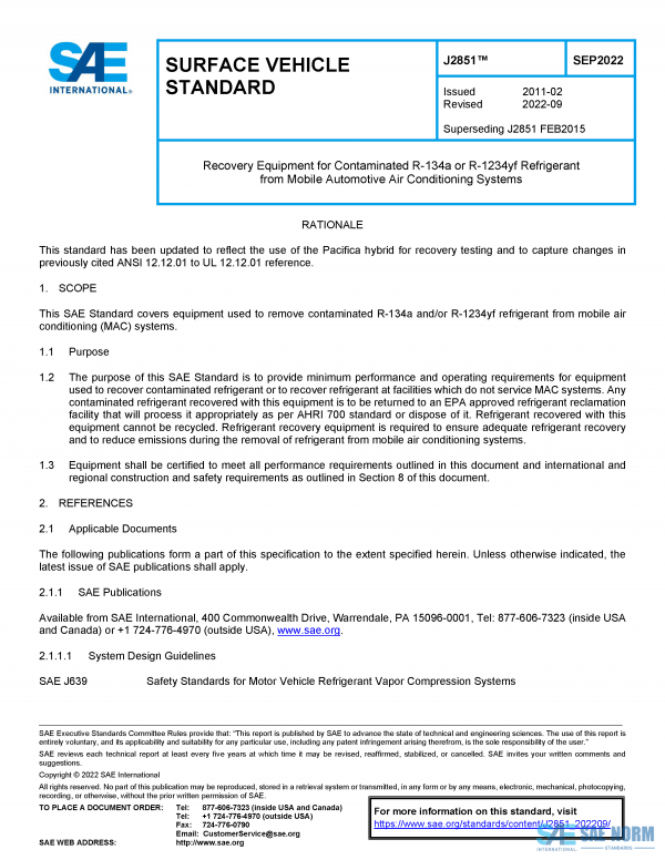 SAE J 2851 Series PDF