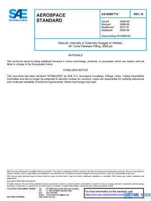 SAE AS 18280/2 Series PDF