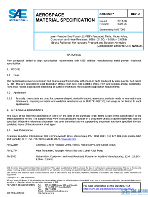 SAE AMS 7000 Series PDF