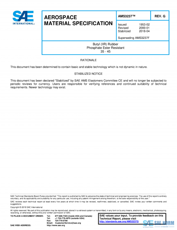 SAE AMS 3237 Series PDF