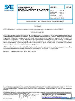 SAE ARP 1313 Series PDF