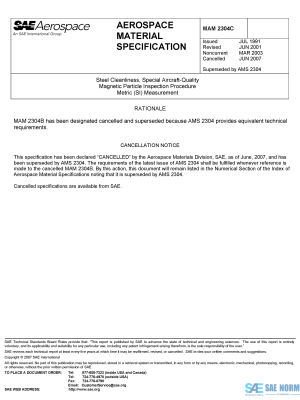 SAE MAM 2304 Series PDF