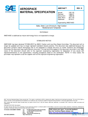 SAE AMS 7440 Series PDF