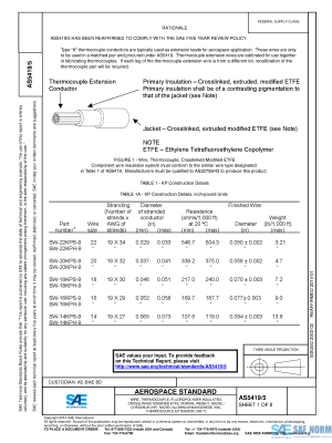 SAE AS 5419/5 Series PDF