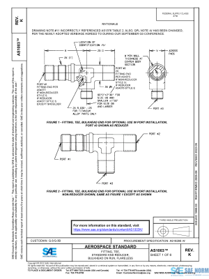 SAE AS 1003 Series PDF