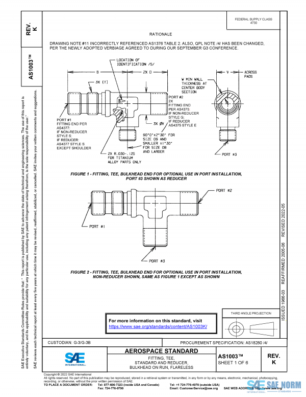 SAE AS 1003 Series PDF