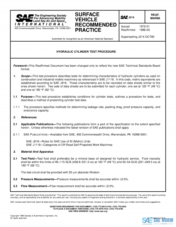 SAE J 214 Series PDF