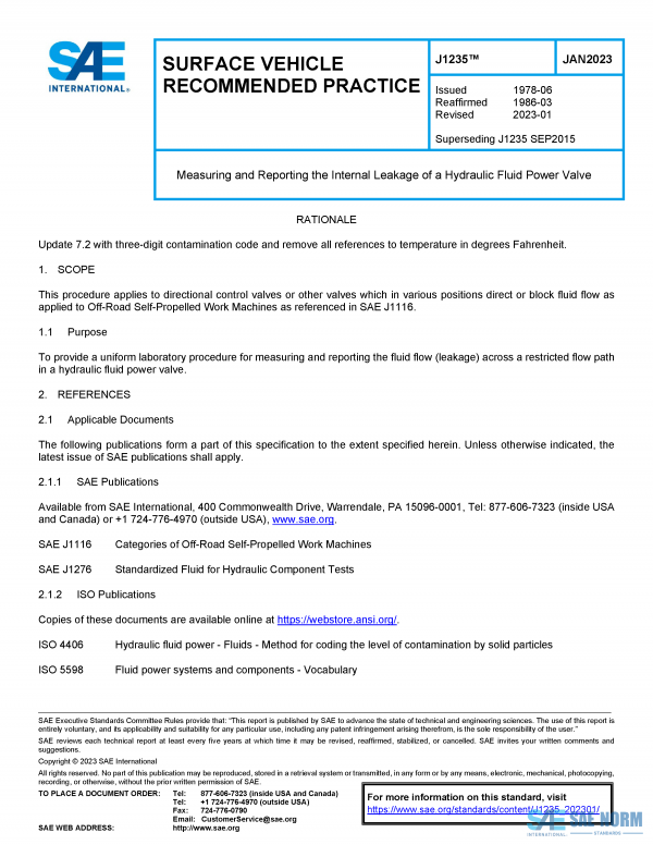 SAE J 1235 Series PDF