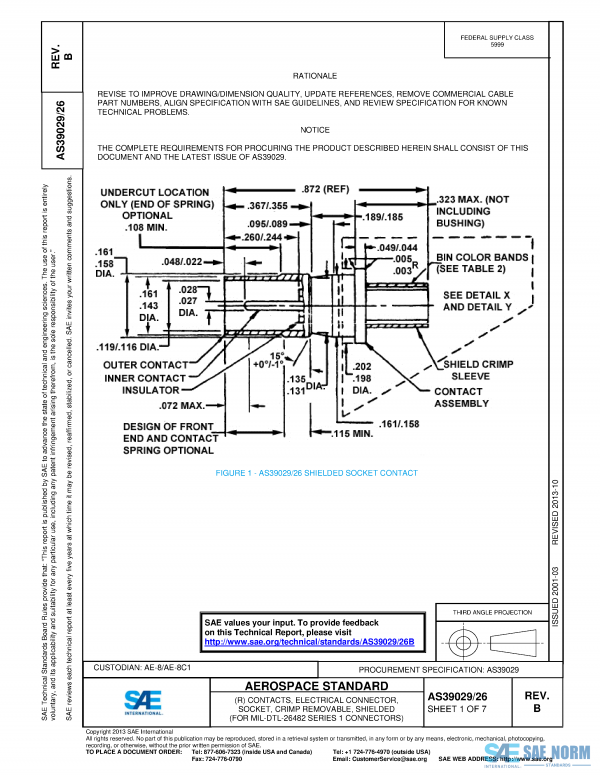 SAE AS 39029/26 Series PDF