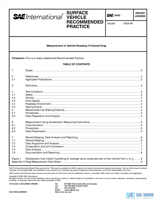 SAE J 2505 Series PDF