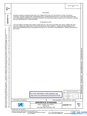 SAE AS 5756/3 Series PDF